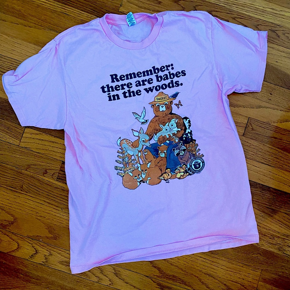 Smokey the Bear Graphic T Shirt